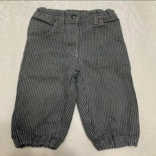 プチバトー(PETIT BATEAU)のパンツ　ストライプ　長ズボン　プチバトー  74 12m(パンツ)