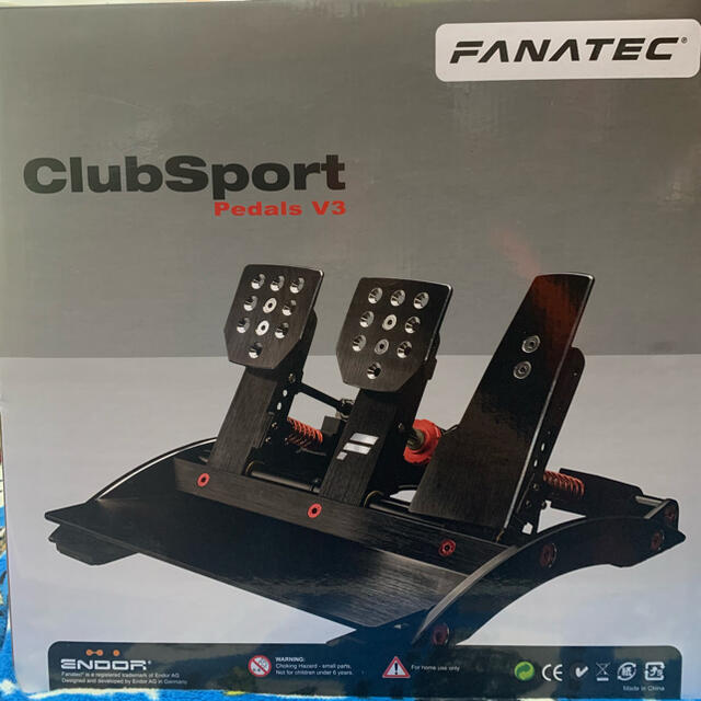 fanatic(ファナティック)のFANATEC V3 ペダル スマホ/家電/カメラのPC/タブレット(PC周辺機器)の商品写真