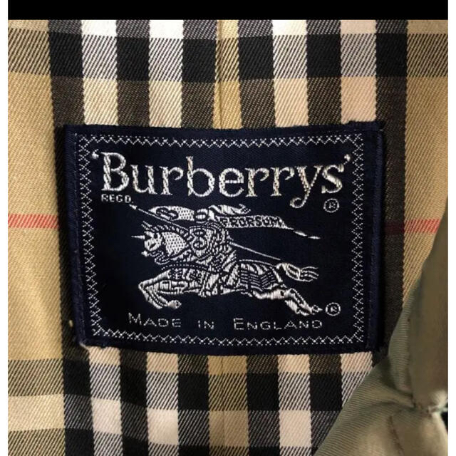 BURBERRY(バーバリー)のBURBERRY  玉虫色 トレンチコート メンズのジャケット/アウター(トレンチコート)の商品写真