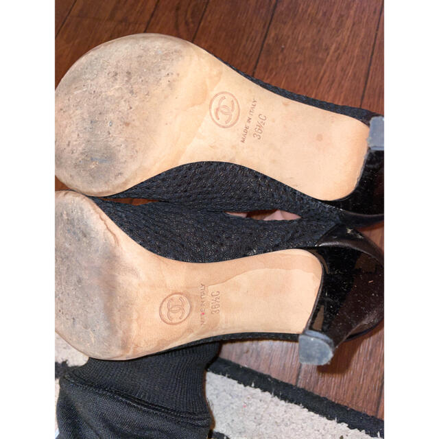 パールがワンポイントに♪》CHANEL パンプス フラット nspilarzuera.com