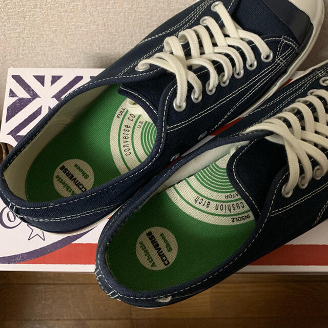 CONVERSE(コンバース)のconverse jack purcell hs v navy メンズの靴/シューズ(スニーカー)の商品写真