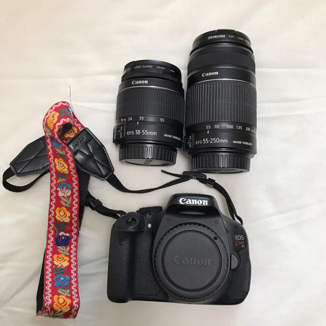 CANON EOS kiss x5 一眼レフ カメラ ダブルズームキット