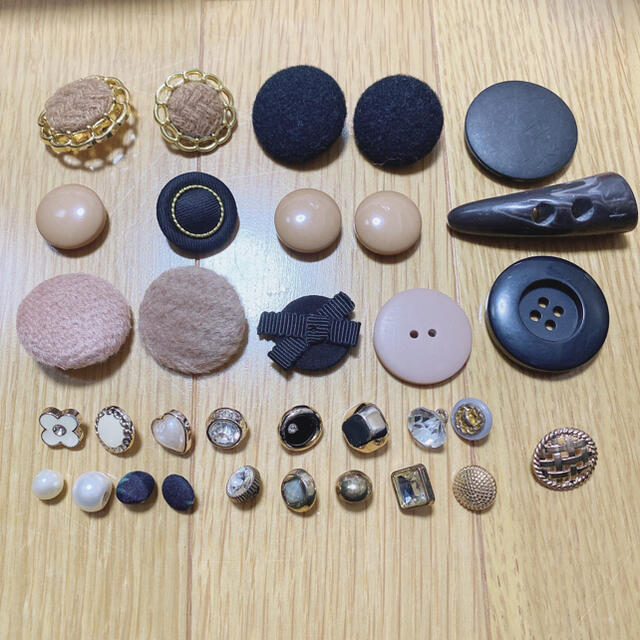 ボタンセット ハンドメイドの素材/材料(各種パーツ)の商品写真