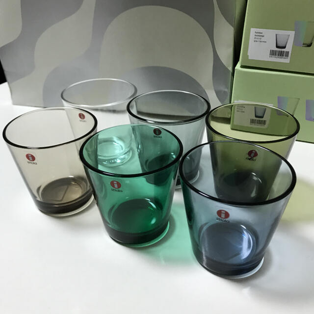 iittala - 新品☆イッタラ カルティオ タンブラー 6点 ☆廃盤&新色込 ...