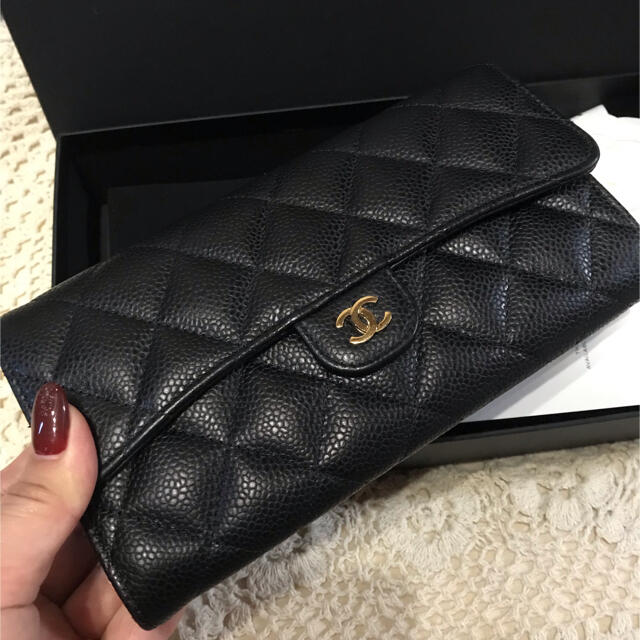 CHANEL 長財布　確実正規品❣️ 美品