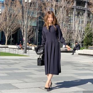シルバー/レッド 【未着用】エムプルミエ ワンピース - ロング