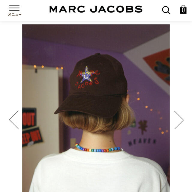 MARC JACOBS(マークジェイコブス)の美品マークジェイコブス キャップ メンズの帽子(キャップ)の商品写真