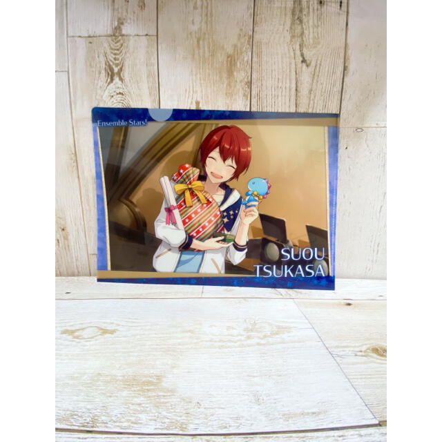 あんスタ 朱桜司　クリアファイル エンタメ/ホビーのおもちゃ/ぬいぐるみ(キャラクターグッズ)の商品写真