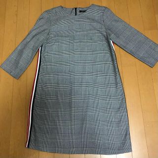 ザラ(ZARA)のZARA チェックワンピース(ミニワンピース)