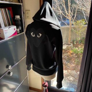 正規品　 PLAY COMME des GARCONS   パーカー　黒