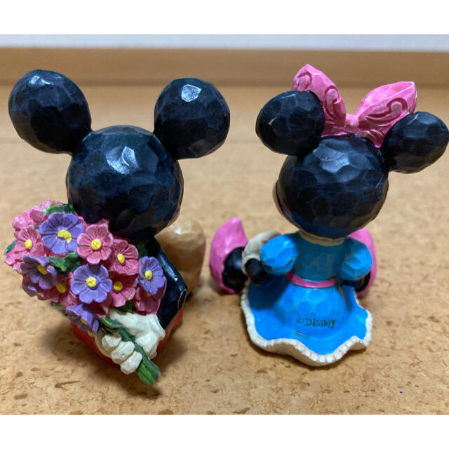 Disney(ディズニー)のジムショア　ミッキー&ミニー エンタメ/ホビーのおもちゃ/ぬいぐるみ(キャラクターグッズ)の商品写真