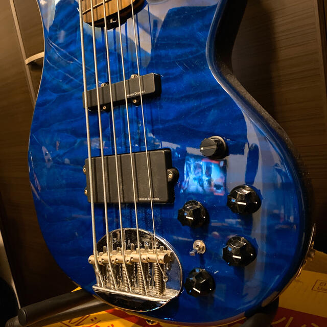 Lakland SK-5DX Blue Translucent Rosewood