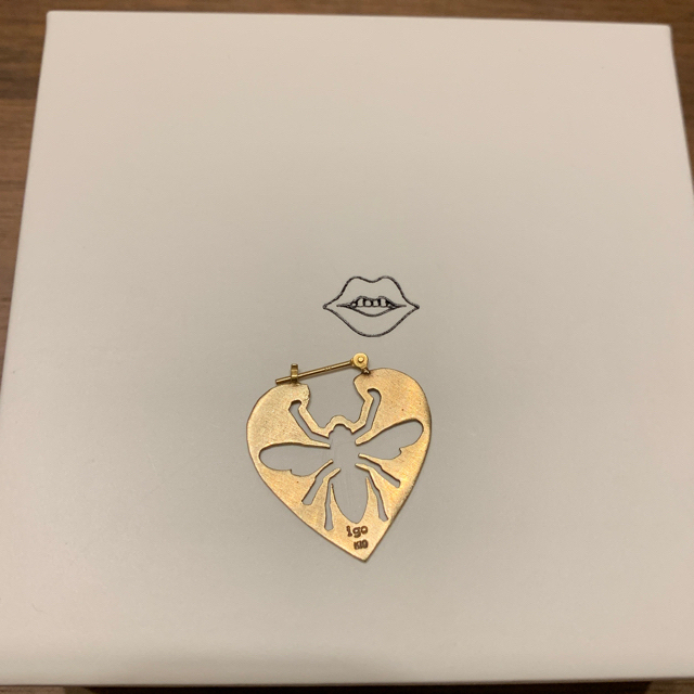 H.P.FRANCE(アッシュペーフランス)のtalkative bug bee ピアス (シングル) レディースのアクセサリー(ピアス)の商品写真