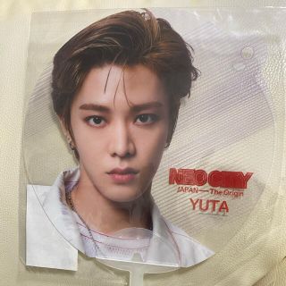 NCT NCT127 ゆうた　yuta うちわ　韓国　グッズ(K-POP/アジア)