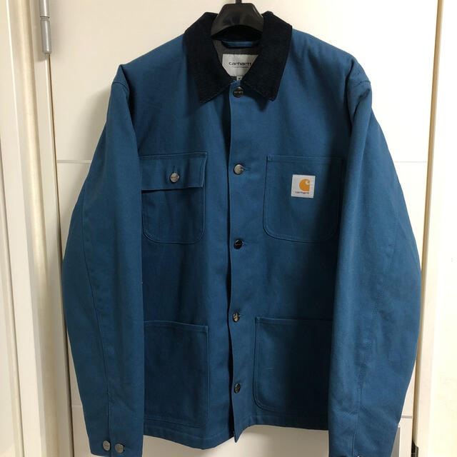 carhartt(カーハート)の海外品　carhartt wip OG CHORE COAT ブルー　M メンズのジャケット/アウター(カバーオール)の商品写真