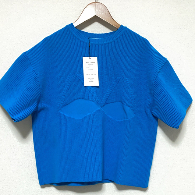 BEAUTY&YOUTH UNITED ARROWS(ビューティアンドユースユナイテッドアローズ)のTAN - GUM TEE BLUE レディースのトップス(Tシャツ(半袖/袖なし))の商品写真