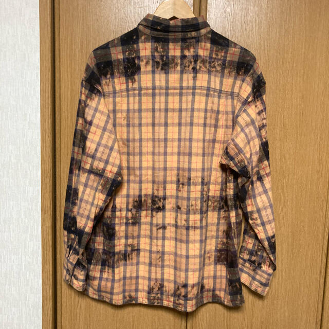 ディセンダント  タイダイ染め 長袖 チェック シャツ  メンズのトップス(シャツ)の商品写真
