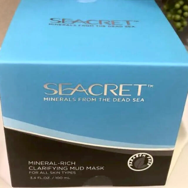 新品⭐︎secret ミネラル　死海の泥　dead sea マスク コスメ/美容のスキンケア/基礎化粧品(パック/フェイスマスク)の商品写真