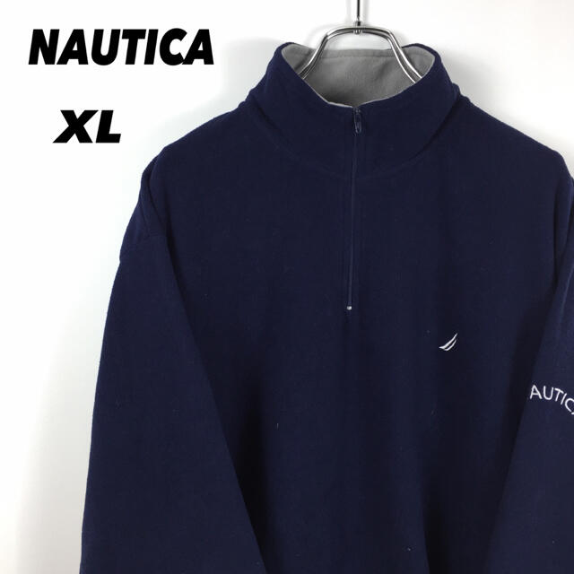 90s NAUTICA ノーティカ フリース オーバーサイズ XL