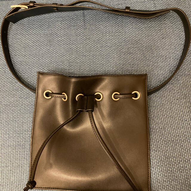 アメリヴィンテージ  KINCHAKU LEATHER BAG