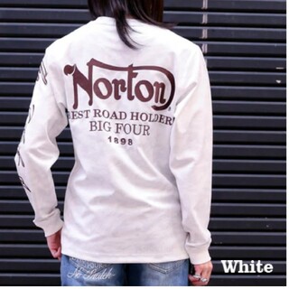 ノートン(Norton)のSALE!! 6990円→4990円新品NORTONノートンエンボスカモロンT(Tシャツ/カットソー(七分/長袖))