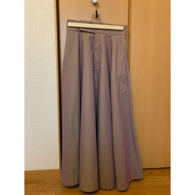 TODAYFUL(トゥデイフル)のCLANE CHAMBRAY CIRCULAR SKIRT レディースのスカート(ロングスカート)の商品写真