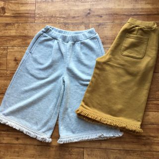 マーキーズ(MARKEY'S)の2枚セット　マーキーズ　女の子　ズボン　ワイドパンツ　110㎝(パンツ/スパッツ)