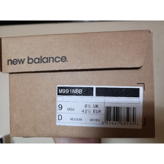 New Balance(ニューバランス)の新品未使用 27cm NEW BALANCE M991NBB メンズの靴/シューズ(スニーカー)の商品写真