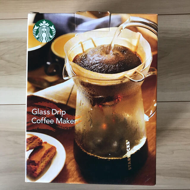 Starbucks Coffee(スターバックスコーヒー)の(未使用)スターバックス　グラスドリップコーヒーメーカー スマホ/家電/カメラの調理家電(コーヒーメーカー)の商品写真