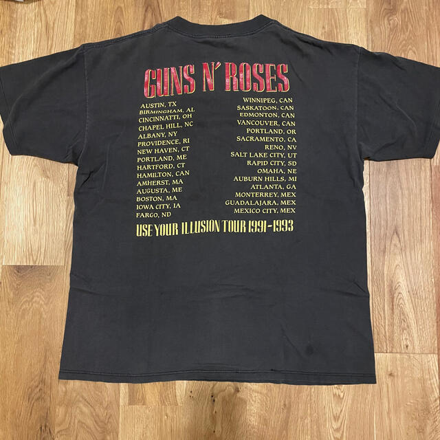 Guns N Roses bad apples vintage tee メンズのトップス(Tシャツ/カットソー(半袖/袖なし))の商品写真