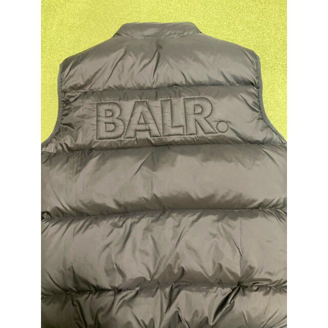 中日キャンプ 試着のみ 箱あり BALR ダウンベスト 黒 Lサイズ | tn