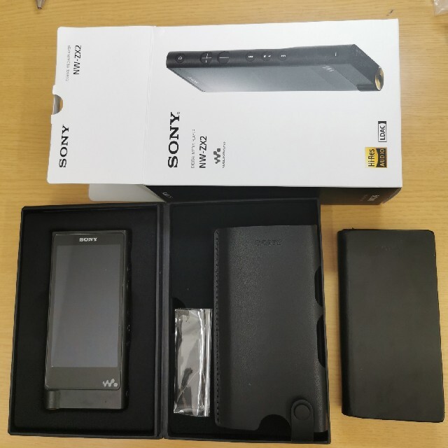 SONY-NW-ZX2 別売純正本革カバー付