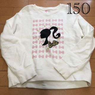 ユニクロ(UNIQLO)の(綺麗め)ユニクロ150バービーとコラボトレーナー(Tシャツ/カットソー)