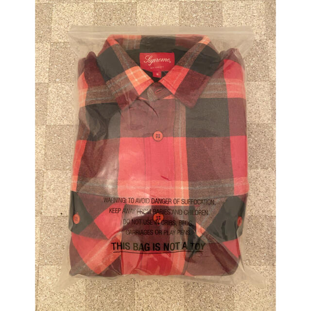 シュプリームsupreme Quilted Flannel Shirt Sサイズ 1