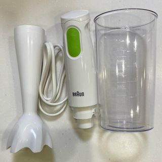 ブラウン(BRAUN)のブレンダー ブラウン BRAUN MQ100 離乳食(調理機器)