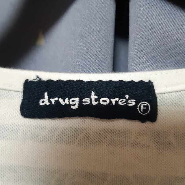 drug store's(ドラッグストアーズ)のドラッグストア異素材ロンティ レディースのトップス(Tシャツ(長袖/七分))の商品写真