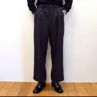 コモリ(COMOLI)のYOKE SHETLAND WOOL FRENCH GURKHA TROUSER(スラックス)