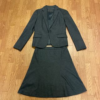 アンタイトル(UNTITLED)のある様専用　アンタイトル　秋冬スカートスーツ上下　グレー　38(スーツ)