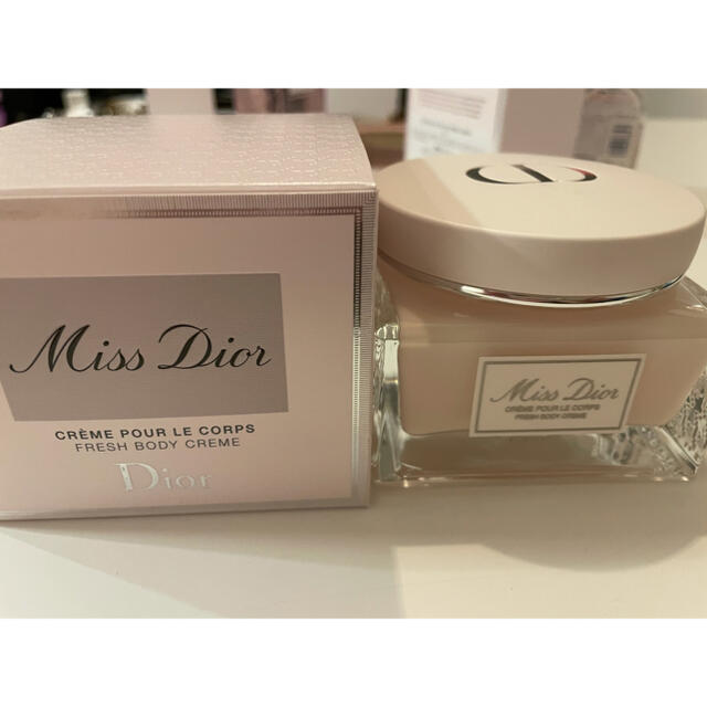 Christian Dior(クリスチャンディオール)の新品未開封　ミスディオール　ボディクリーム　150ml コスメ/美容のボディケア(ボディクリーム)の商品写真