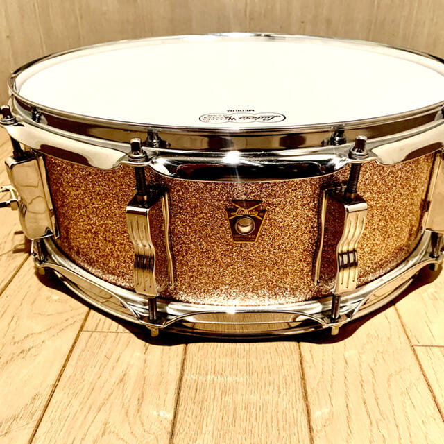 ラディック レガシーメイプル14×5シャンパンゴールド 楽器のドラム(スネア)の商品写真