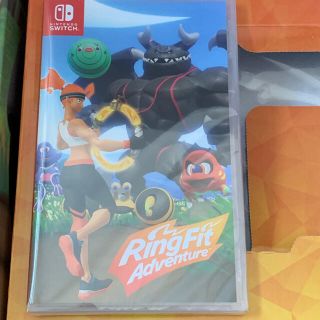 ニンテンドースイッチ(Nintendo Switch)の新品 ニンテンドースイッチ リングフィットアドベンチャー ソフトのみ(家庭用ゲームソフト)