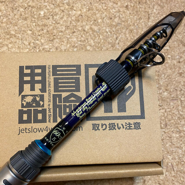 ツララ ジェットセッター 40CT 美品 パックロッド