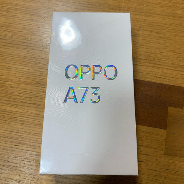 OPPO A73　ネービーブルー新品未使用2021年11月状態