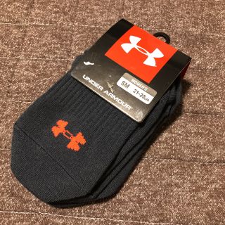 アンダーアーマー(UNDER ARMOUR)の【新品】アンダーアーマー靴下3足組21センチ〰23センチ(ソックス)