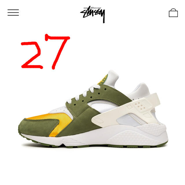 STUSSY NIKE AIR HUARACHE ステューシー　ナイキ ハラチ