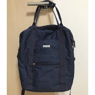 美品！バーニーズニューヨーク　ナイロンリュック　ブラック