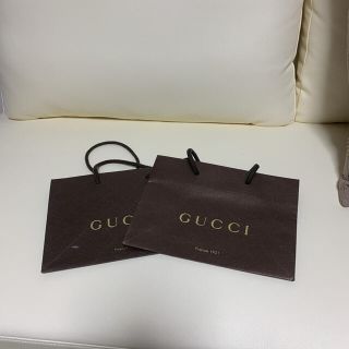 グッチ(Gucci)のGUCCI 紙袋　ショップ袋　2枚セット　おまけあり(ショップ袋)