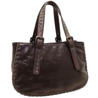 ボッテガヴェネタ(Bottega Veneta)の正規品 美品 ボッテガヴェネタ イントレ ハンド バッグ   【AN8995】(ハンドバッグ)