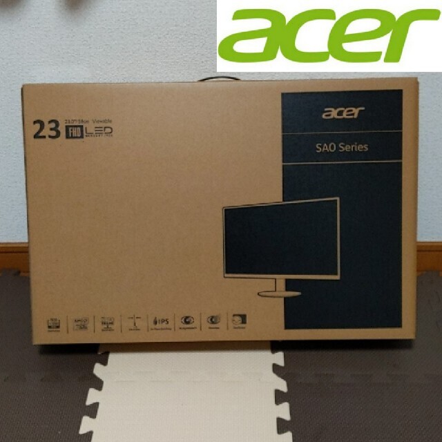 【新品 】Acer モニター 23型 SA230Abiフレームレス6.6ｍｍ薄型