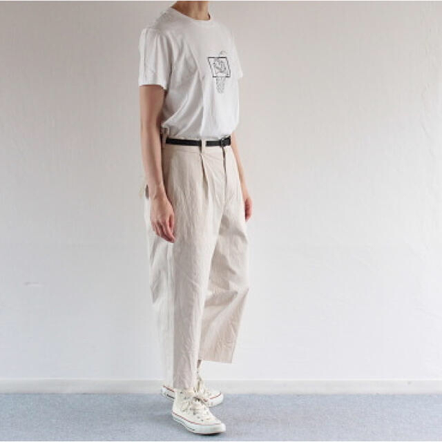 新規購入 アンクル丈 デニムパンツ ストレート S ジーンズ ホワイト